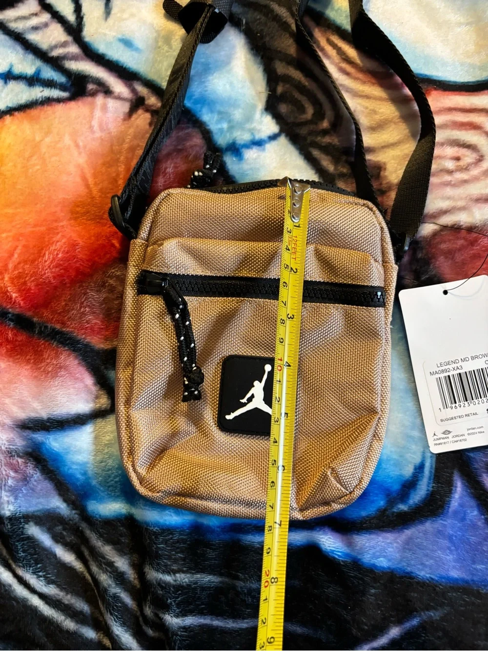 Jordan Brown Mini Crossbody Belt Bag
